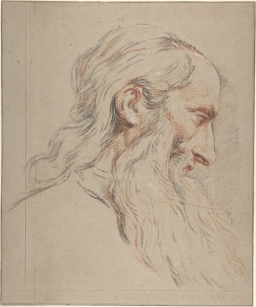Head of a Bearded Man