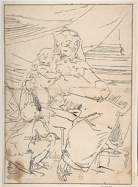 Mary, Infant Christ and Saint John