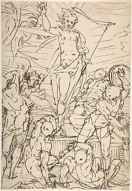 Resurrection by Luca Cambiaso