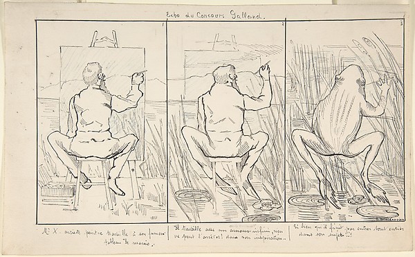Echo of the Concours Galland (Echo du Concours Galland) by O. Deleiderrier
