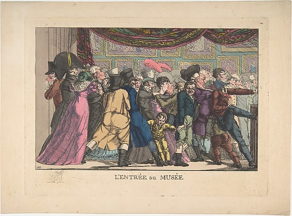 L'Entrée au Musée