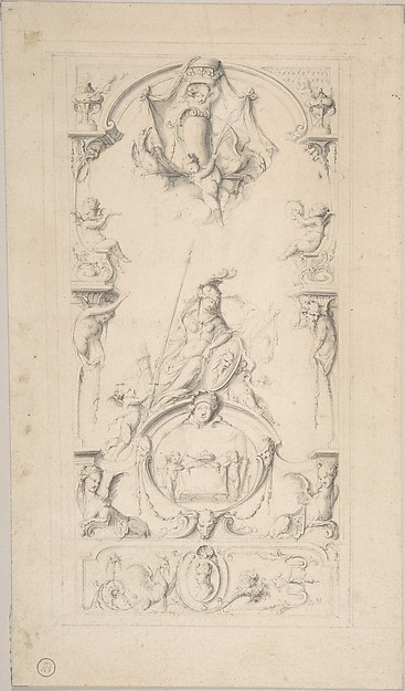 Study for an Ornamental Panel