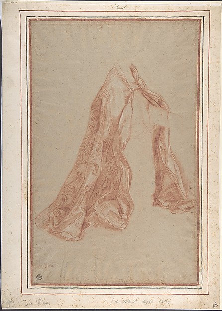 Kneeling Figure Wearing a Cope
