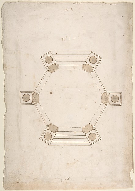 Ground Plan of a Pavillion