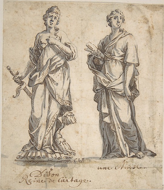 Dido Reine de Cartage/ une Muse