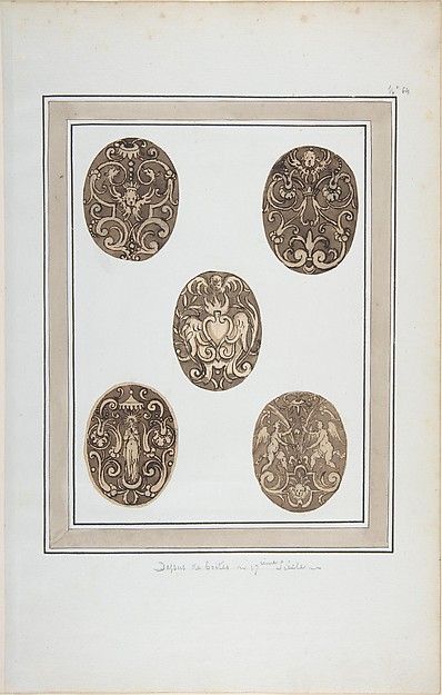 Oval Ornament Designs for Boxes