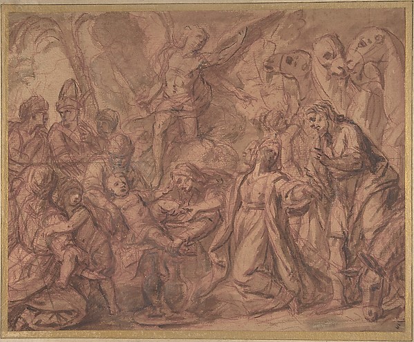 The Son of Moses Circumcised by Anonymous, French, 17th century