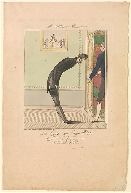The Concave Petitioner: The Taste of the Day, no. 33 (Le Solliciteur Concave: Le Goût du Jour, No. 33)