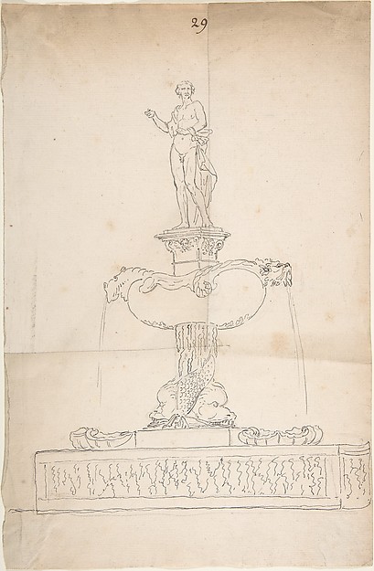 Sketch of Fountain