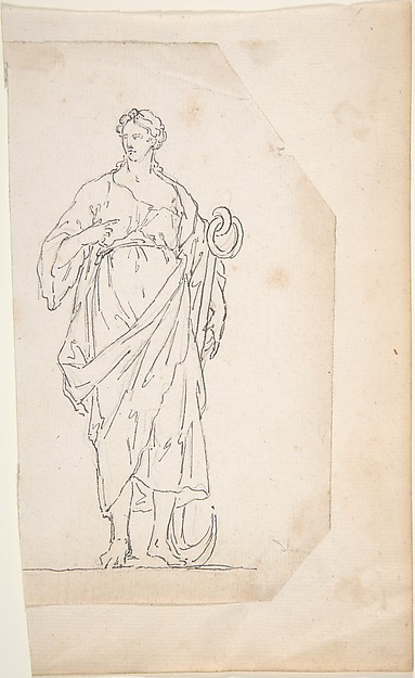 Female Figure with Anchor