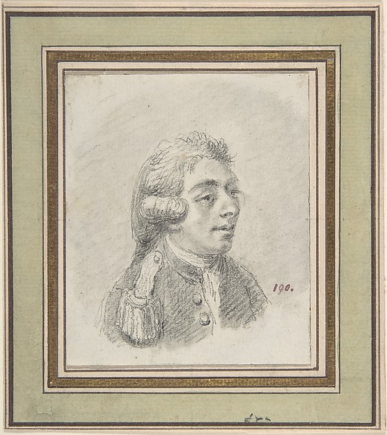 Unknown artist, Bust of a Man Facing Right