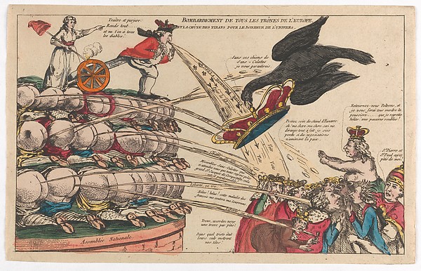 The Bombardment of All the Thrones of Europe and the Fall of the Tyrants for the Happiness of the Universe (Bombardement de Tous les Trônes de l'Europe et la Chûte des Tyrans pour la Bonheur de l'Univers)