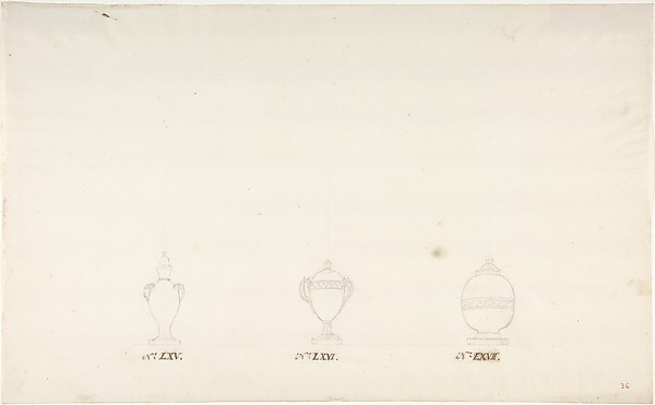 Design for Three Vases