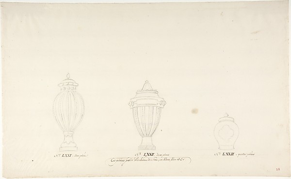 Design for Three Vases