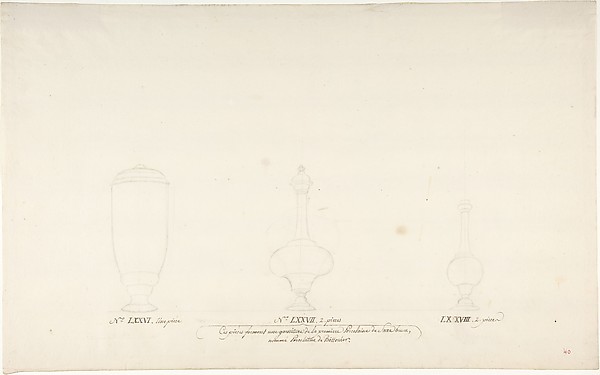 Design for Three Vases