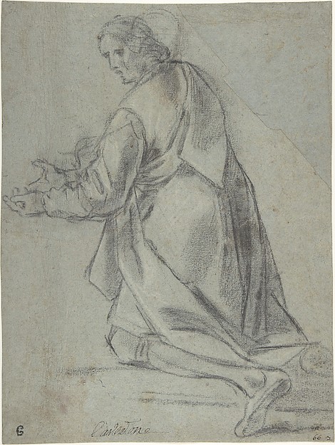 Kneeling Youth Facing Left