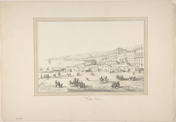 View of Naples: Villa Reale