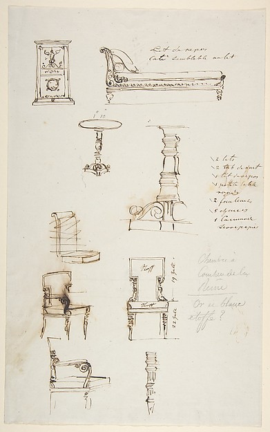 Sketches of Furniture