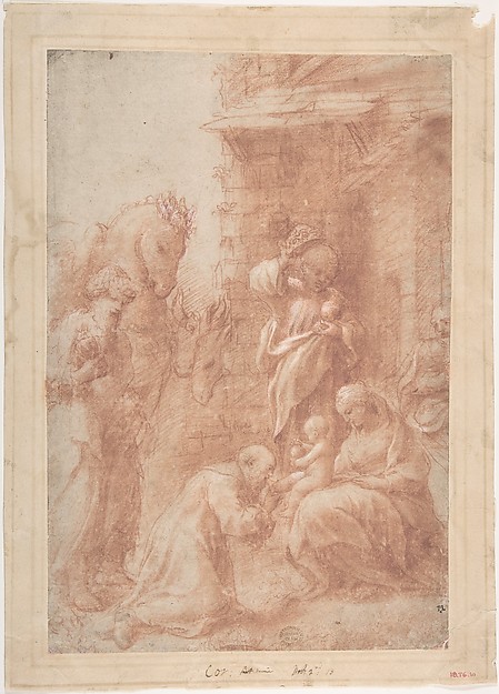 The Adoration of the Magi by Correggio (Antonio Allegri)