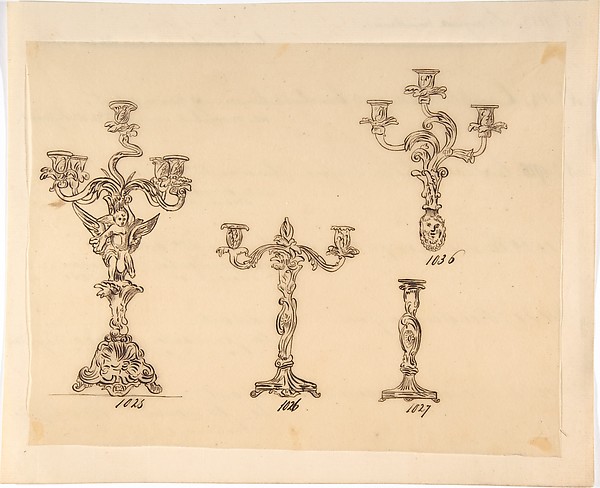 Designs for Four Candle Fixtures