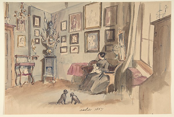 Drawing of an Interior: Atelier