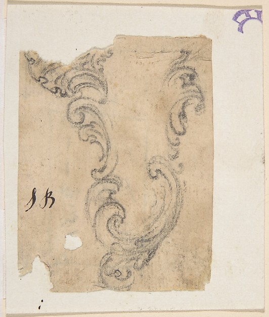 Design for a Rocaille Cartouche
