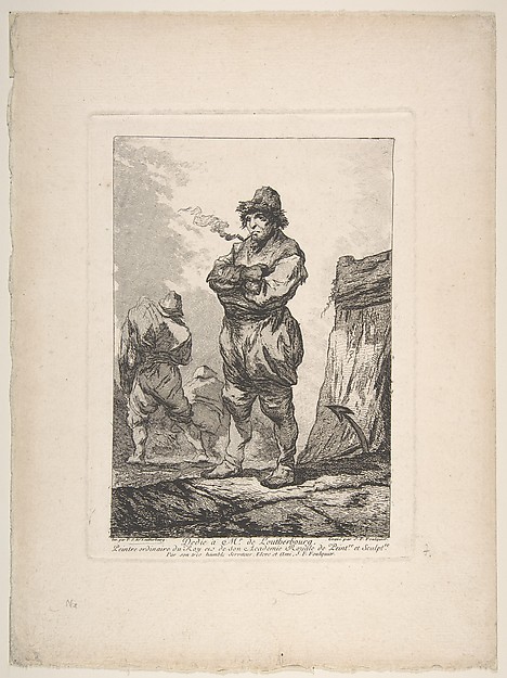 A Sailor Smoking with His Arms Crossed, from "Matelots"
