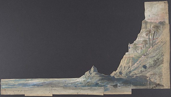 Design for a Stage Set at the Opéra, Paris