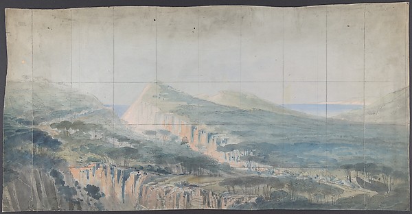 Design for a Stage Set at the Opéra, Paris