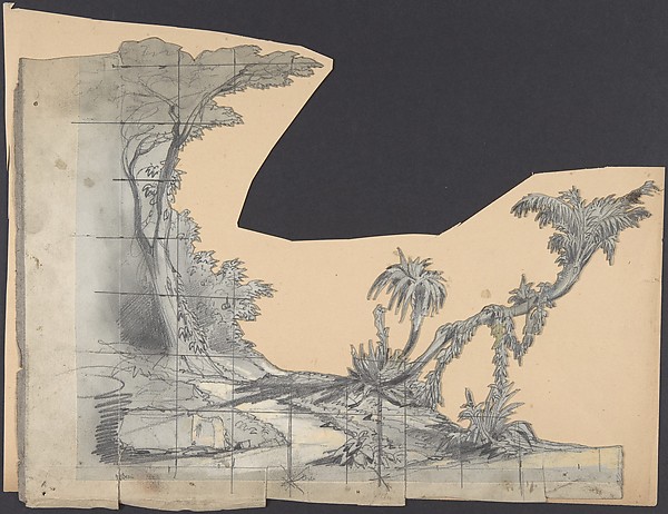 Design for a Stage Set at the Opéra, Paris