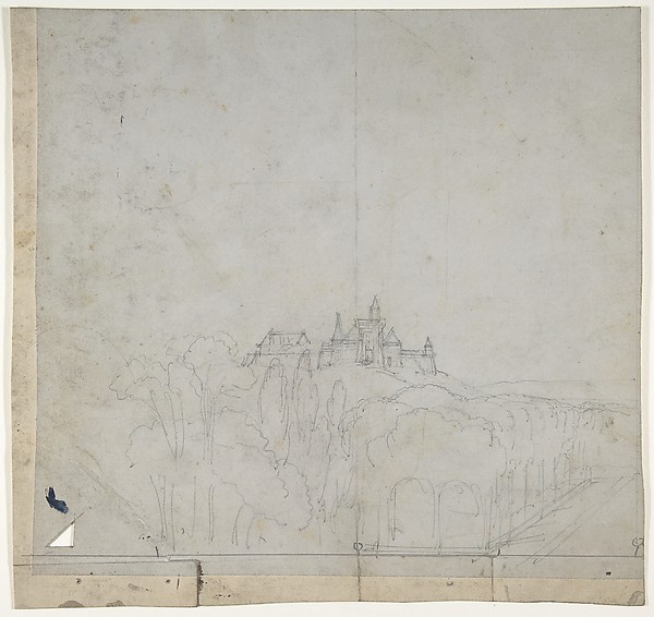 Design for a Stage Set at the Opéra, Paris