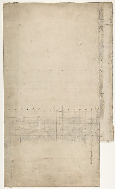Design for a Stage Set at the Opéra, Paris