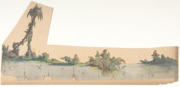 Design for a Stage Set at the Opéra, Paris