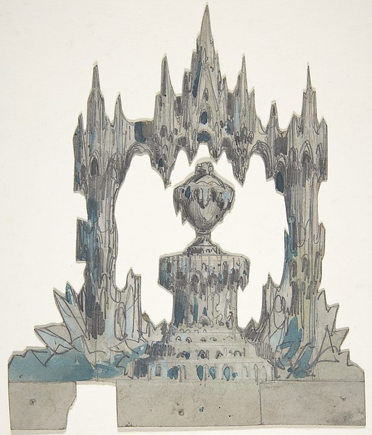 Design for a Stage Set at the Opéra, Paris