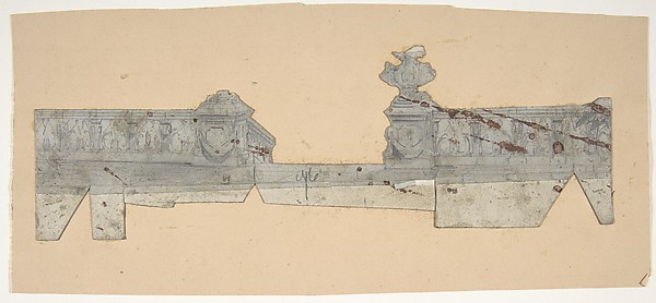 Design for a Stage Set at the Opéra, Paris
