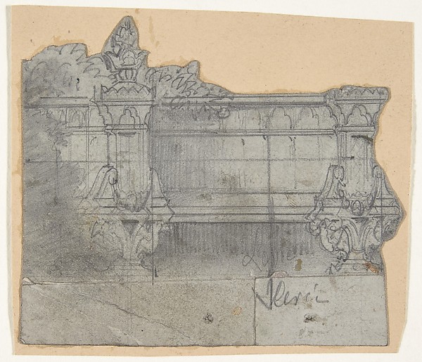 Design for a Stage Set at the Opéra, Paris