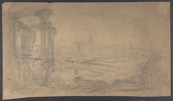 Design for a Stage Set at the Opéra, Paris