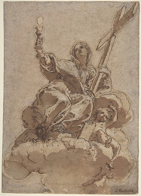 Giovanni Battista Gaulli (Il Baciccio), Allegorical Figure of Faith