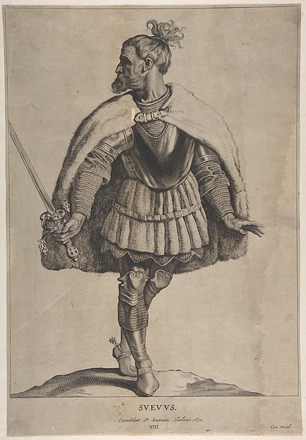 Svevus, from the series Peplus, sive Gothorum, Heruolorum...