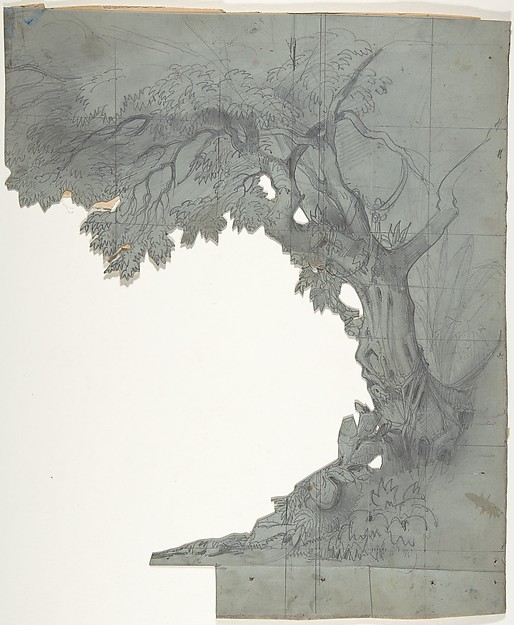 Design for a Stage Set at the Opéra, Paris