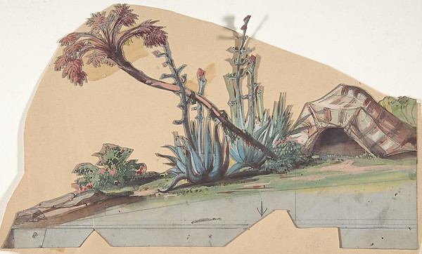 Design for a Stage Set at the Opéra, Paris