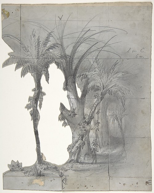 Design for a Stage Set at the Opéra, Paris
