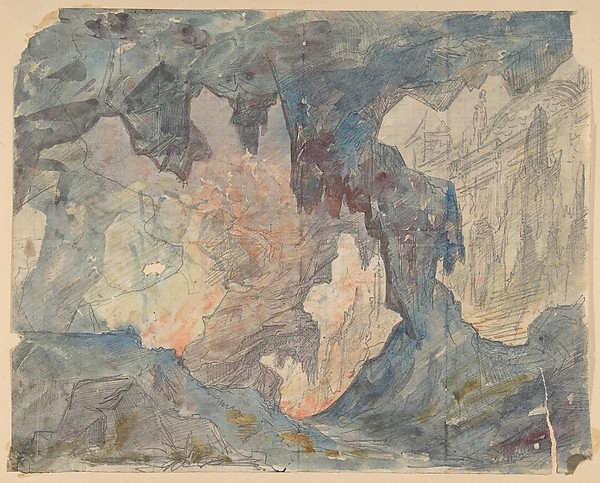 Design for a Stage Set at the Opéra, Paris