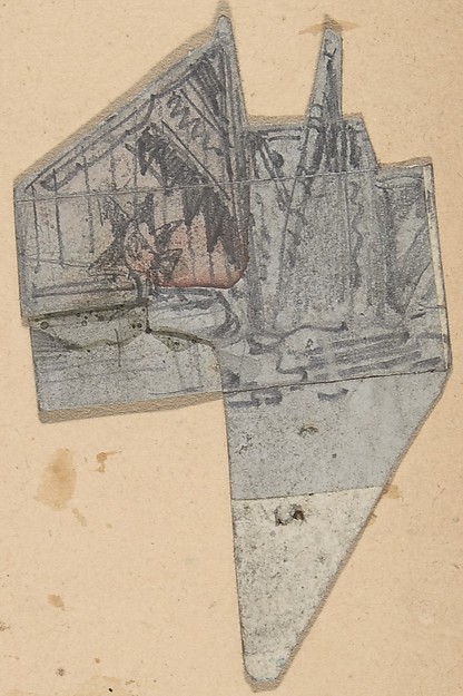 Design for a Stage Set at the Opéra, Paris