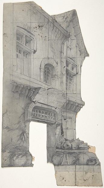 Design for a Stage Set at the Opéra, Paris
