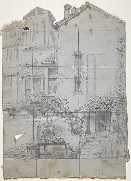 Design for a Stage Set at the Opéra, Paris