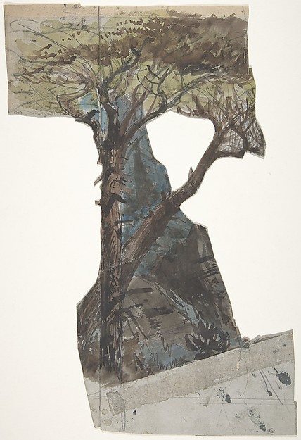 Design for a Stage Set at the Opéra, Paris