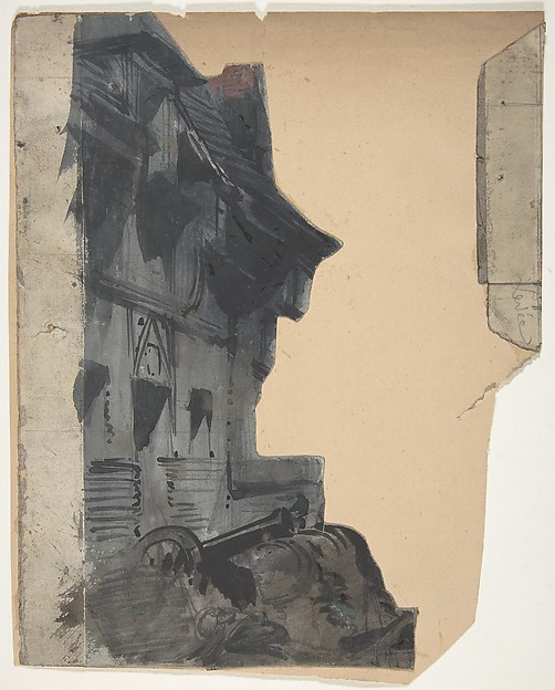 Design for a Stage Set at the Opéra, Paris