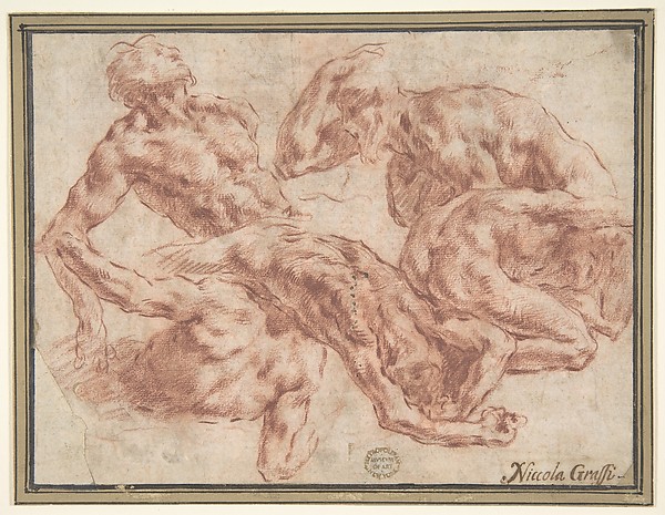 Studies of Nude Men