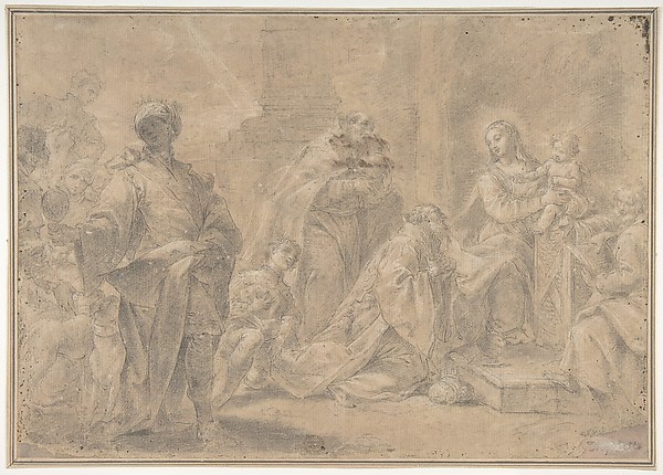 Adoration of the Magi by Ercole Graziani the Younger